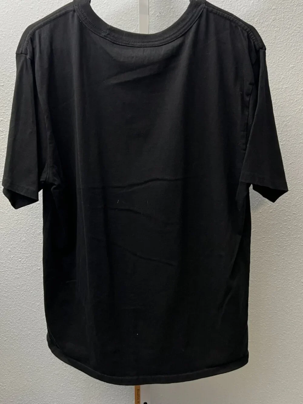 Guess Black w Brand Logo 100% Cotton Short-Sleeve Tee T-Shirt SZ Small - Picture 7 of 7
